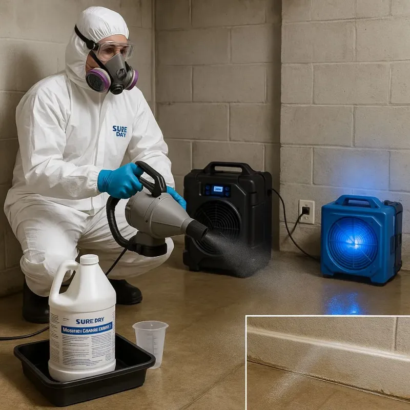 Sanitization and Odor Removal process in Clymer, PA
