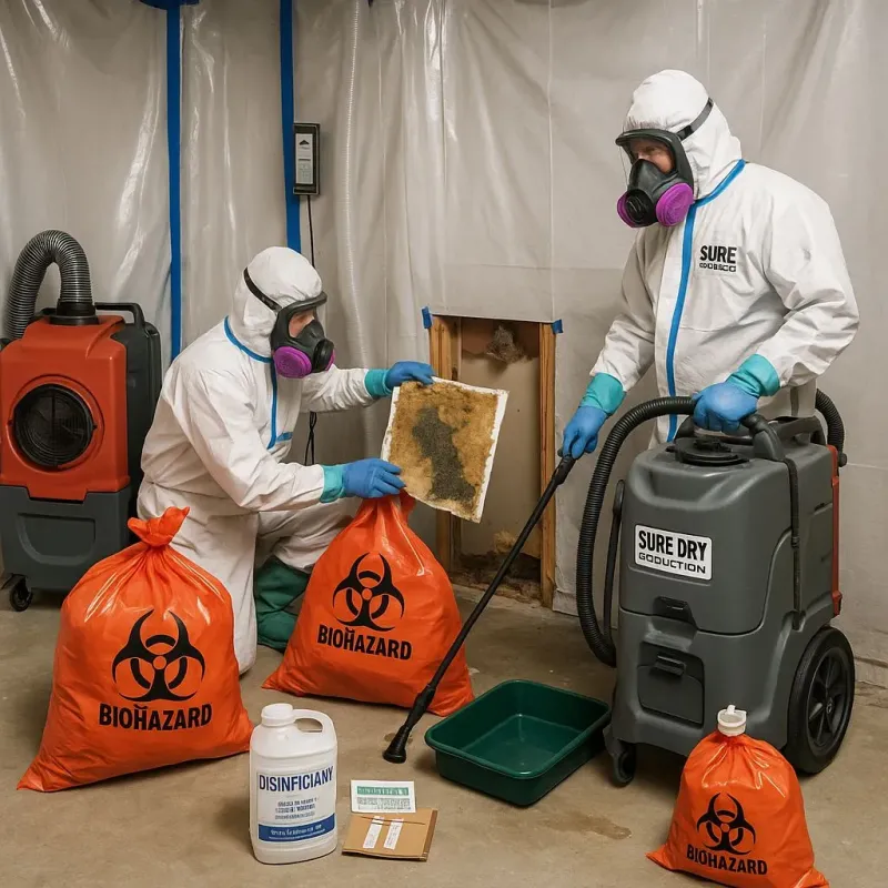 Contaminated Water Handling Protocols process in Clymer, PA
